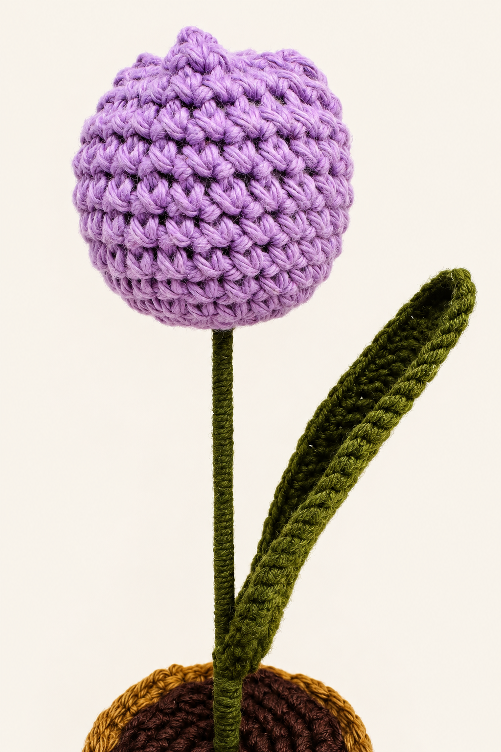 Lavender Tulip Pot