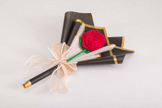 Wrapped in Love – Crimson Rose