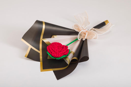 Wrapped in Love – Crimson Rose