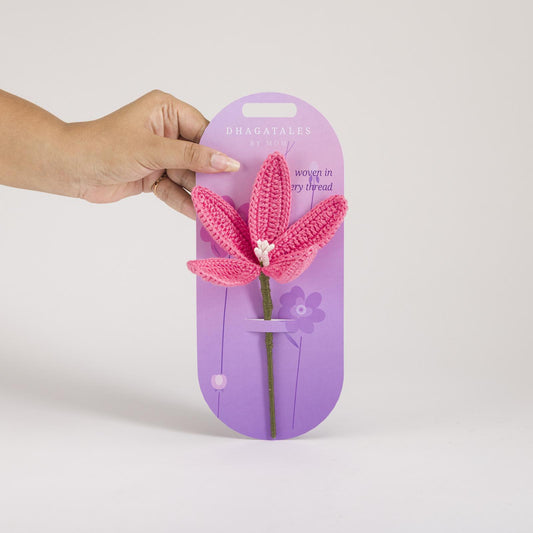 Pink Lily Stem