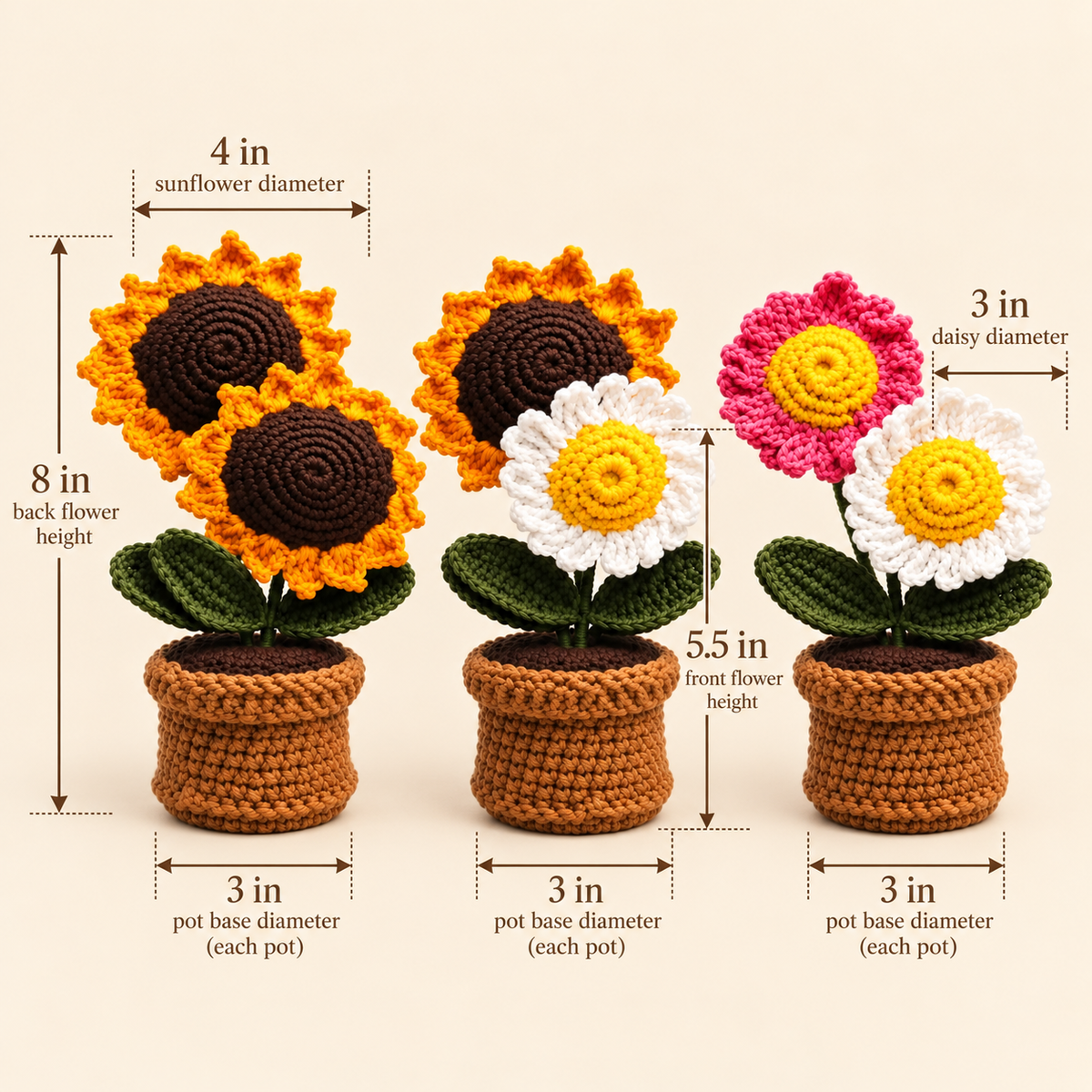 Luxe Duo Pot Set – 3 Pots